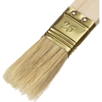 Кисть плоская ЗУБР УНИВЕРСАЛ-ОПТИМА, светлая щетина, 25мм01099-025-Z01