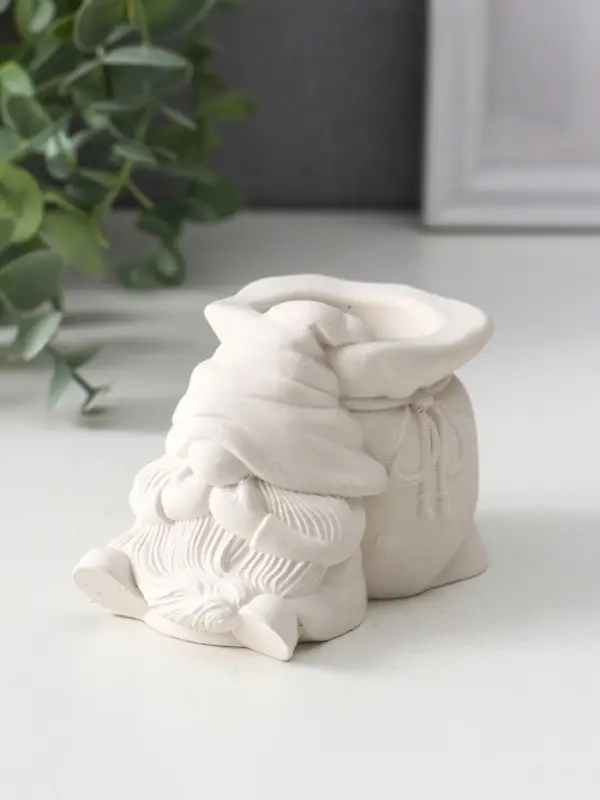 Фигура с подставка для мелочей «Гном с мешком», 6.5×9.5×6.5 см