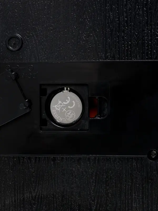 Часы электронные настенные, 47.5&times;25.3 см, синие цифры