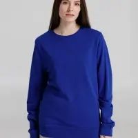 Свитшот унисекс BNC Inspire (Organic), ярко-синий, размер XS