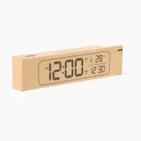 Часы электронные настольные, будильник, на подвесе, 2400 мАч, 3.5&times;7&times;26.5 см