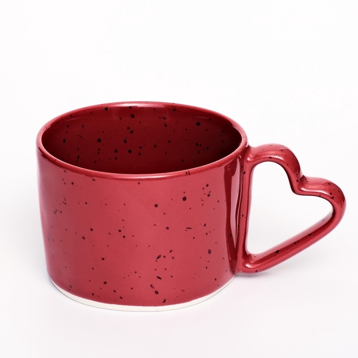 Кружка керамическая Дорого внимание «С любовью для тебя», 280 мл, красная