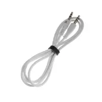 Кабель аудио AUX Exployd EX-K-473, Jack 3.5 мм(m)-Jack 3.5 мм(m), 1м, белый