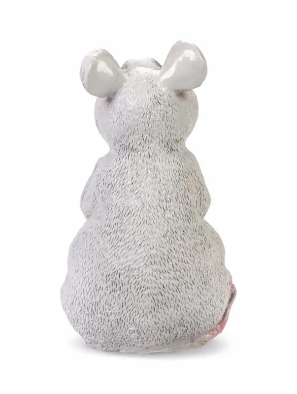 Садовая фигура из гипса &laquo;Мышь&raquo;, 29.5 см, серая