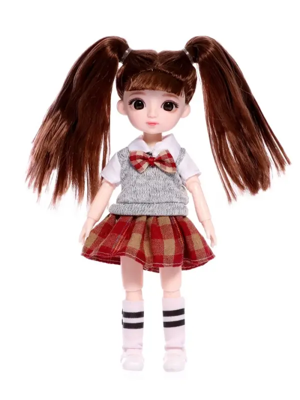 Кукла шарнирная &laquo;Арина&raquo; в платье, МИКС