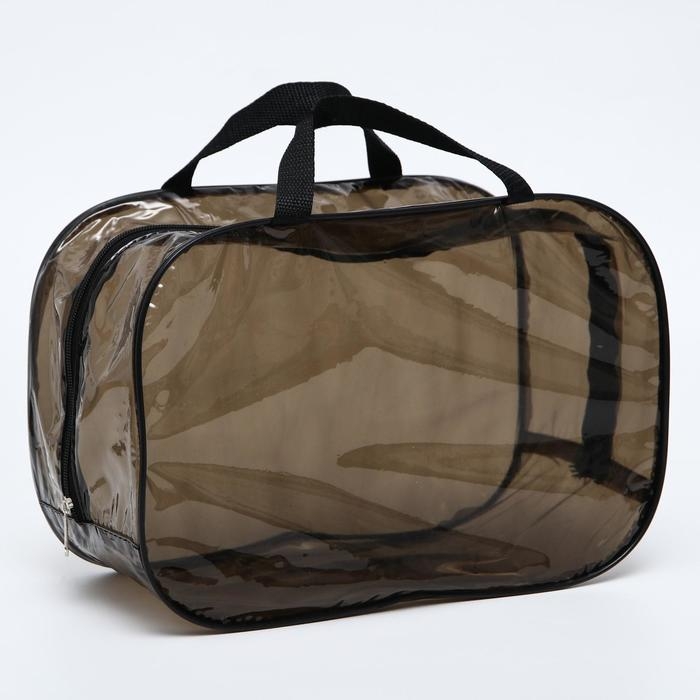 Набор сумок в роддом, 3 шт., цвет прозрачный/черный, M&B Набор сумок в роддом, 3 шт., цвет прозрачный/черный, M&B