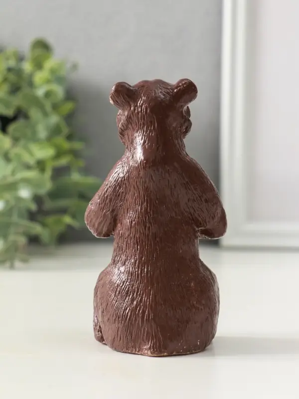 Фигура Фигура "Медведь тотемный" высота 11 см, коричневый цвет