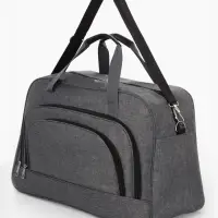 Сумка дор Отдых, 53*23*34, отд на молнии, 2н/кармана, дл ремень, серый