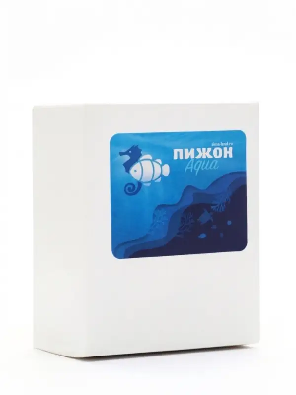 Декор для аквариума, грот - Дырявый бочонок, 9&times;6 см