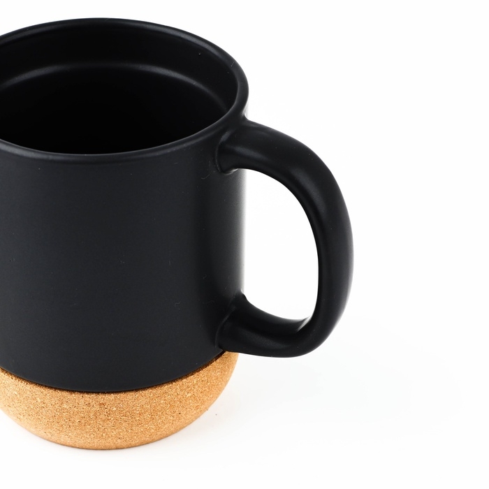 Кружка керамическая с пробковым дном Дорого внимание &laquo;Лучшему папе&raquo;, 400 мл