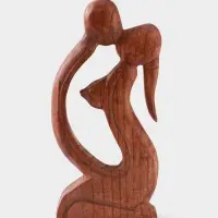 Фигурка &laquo;Поцелуй&raquo;, 30&times;12.5&times;3.5 см, дерево