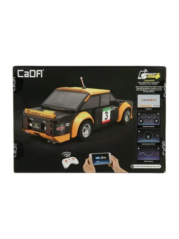 Конструктор радиоуправляемый "Спорткар", 216 деталей, 2 варианта управления