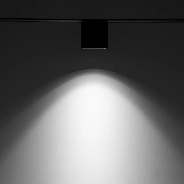 Светильник трековый BayerLux SLIM &laquo;Цилинр&raquo;, LED, 12 Вт, 3000K-6000К, 48 В, CRI90, 8&times;8&times;7.5 см, чёрный