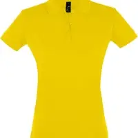 Рубашка поло женская Perfect Women 180 желтая, размер S