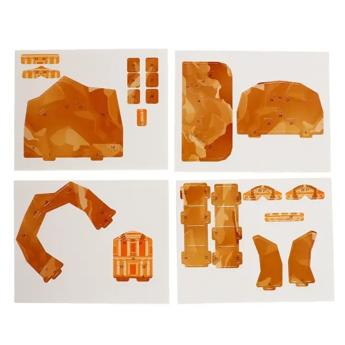 3D-конструктор UNICON &laquo;Чудеса света. Петра&raquo;