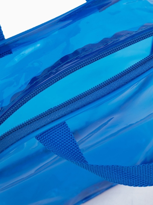 Косметичка на молнии, цвет голубой Косметичка на молнии, цвет голубой