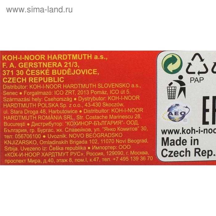 Грифели для цанговых карандашей Koh-i-noor 4190/07 В, 2,0 мм, 12 штук в упаковке Грифели для цанговых карандашей Koh-i-noor 4190/07 В, 2,0 мм, 12 штук в упаковке