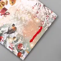 Пакет подарочный новогодний ламинированный, «Зверята ждут Новый Год » , 18×10×22.3 см Пакет подарочный новогодний ламинированный, «Зверята ждут Новый Год » , 18×10×22.3 см