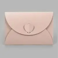 Конверт подарочный для сертификата, 10.5&times;7.2 см, перламутр, серебристый