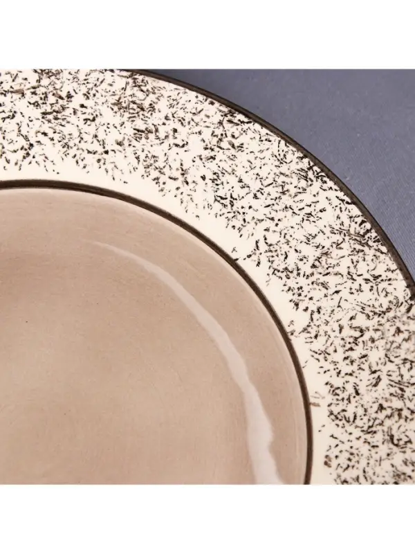 Набор посуды Керамика ручной работы &laquo;Восточный&raquo;, 18 предметов, бежевый, Иран