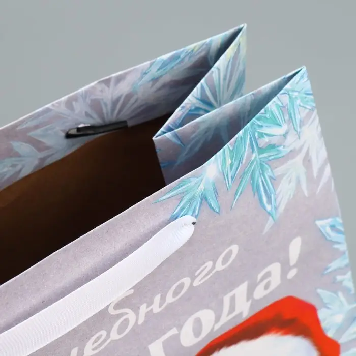 Пакет подарочный новогодний крафтовый «Мишутка», ML 23 х 27 х 11.5 см Пакет подарочный новогодний крафтовый «Мишутка», ML 23 х 27 х 11.5 см