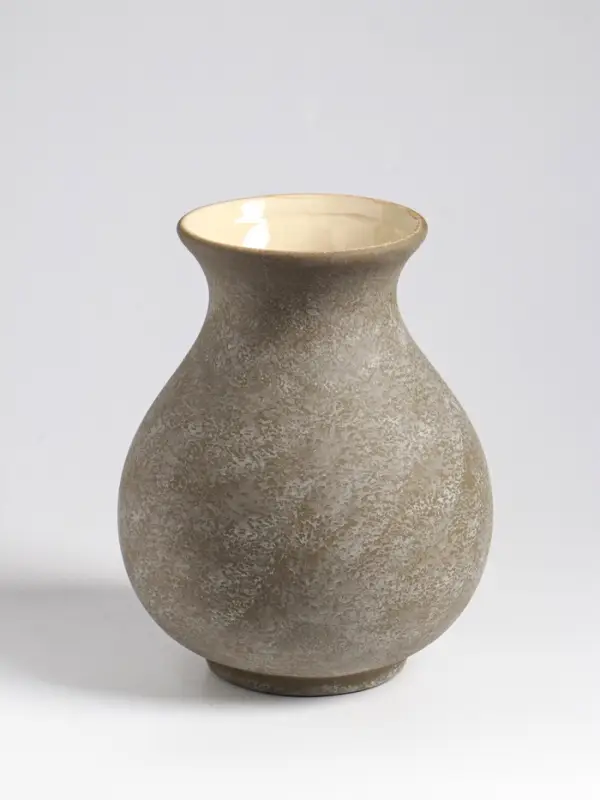 Ваза настольная керамика Ваза настольная керамика "Клето" 20х15 см, серый