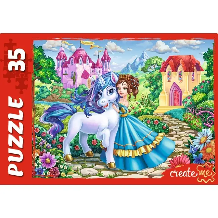 Пазл «Чудесные единороги», 35 элементов Пазл «Чудесные единороги», 35 элементов