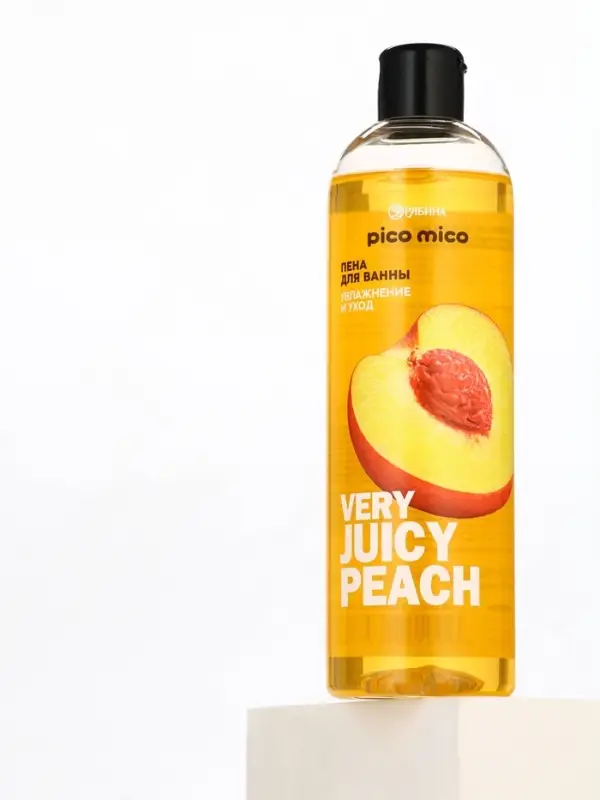 Пена для ванны 400 мл, аромат персик, PICO MICO