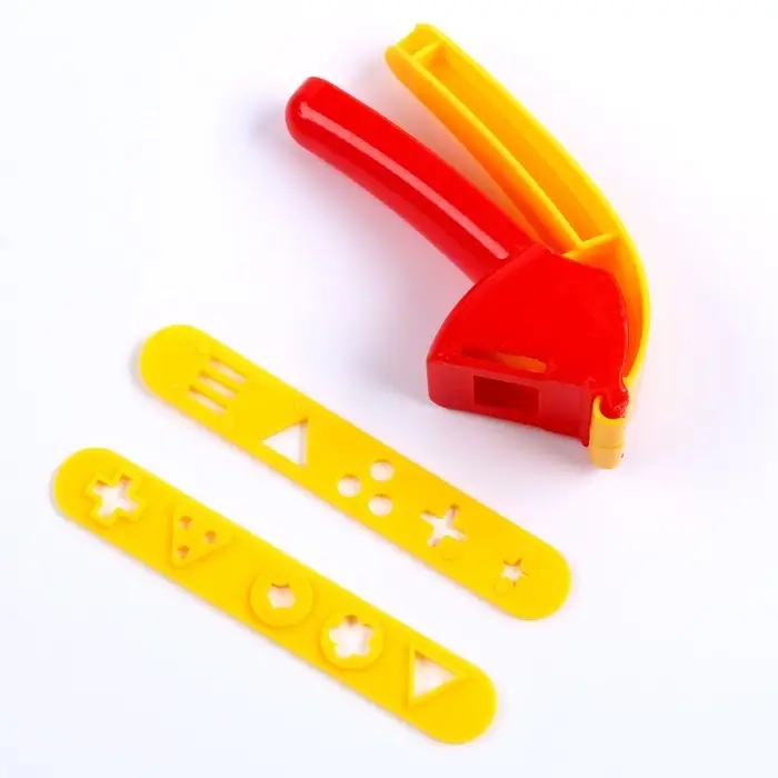 Пресс для лепки, 2 сменные насадки Пресс для лепки, 2 сменные насадки