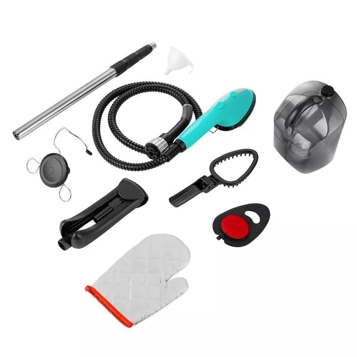 Отпариватель Kitfort КТ-9123-3, напольный, 1980 Вт, 2200 мл, 45 г/мин, чёрно-бирюзовый Отпариватель Kitfort КТ-9123-3, напольный, 1980 Вт, 2200 мл, 45 г/мин, чёрно-бирюзовый