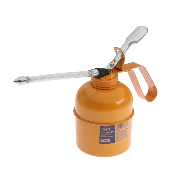 Масленка-нагнетатель ТУНДРА, гибкий наконечник, 500 мл Масленка-нагнетатель ТУНДРА, гибкий наконечник, 500 мл