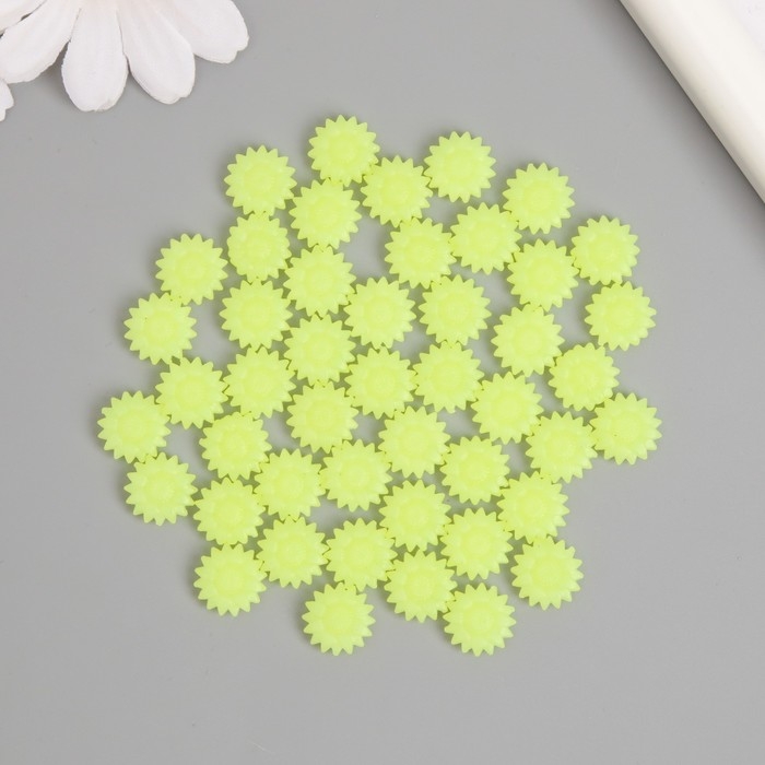 Сургуч в гранулах светящийся Сургуч в гранулах светящийся "Цветочки жёлтые" 100 капсул