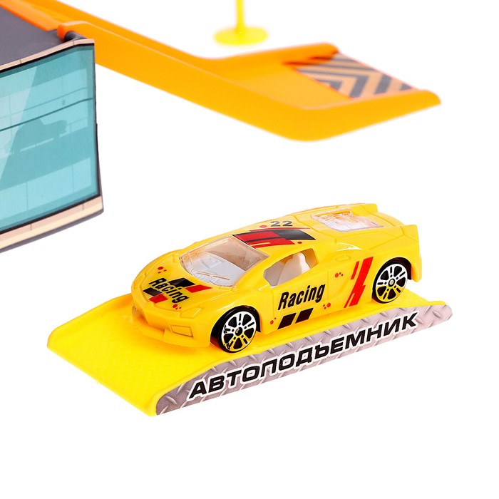 Гараж детский «Паркинг», 1 машинка, аксессуары Гараж детский «Паркинг», 1 машинка, аксессуары