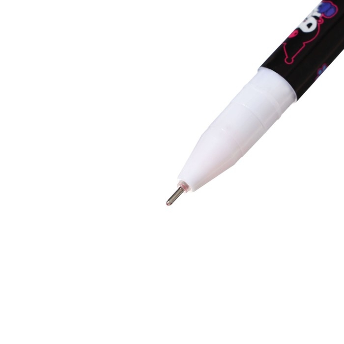 Набор гелевых ручек 6 цветов Kuromi, игольчатый узел 0.5 мм, со стираемыми чернилами Набор гелевых ручек 6 цветов Kuromi, игольчатый узел 0.5 мм, со стираемыми чернилами