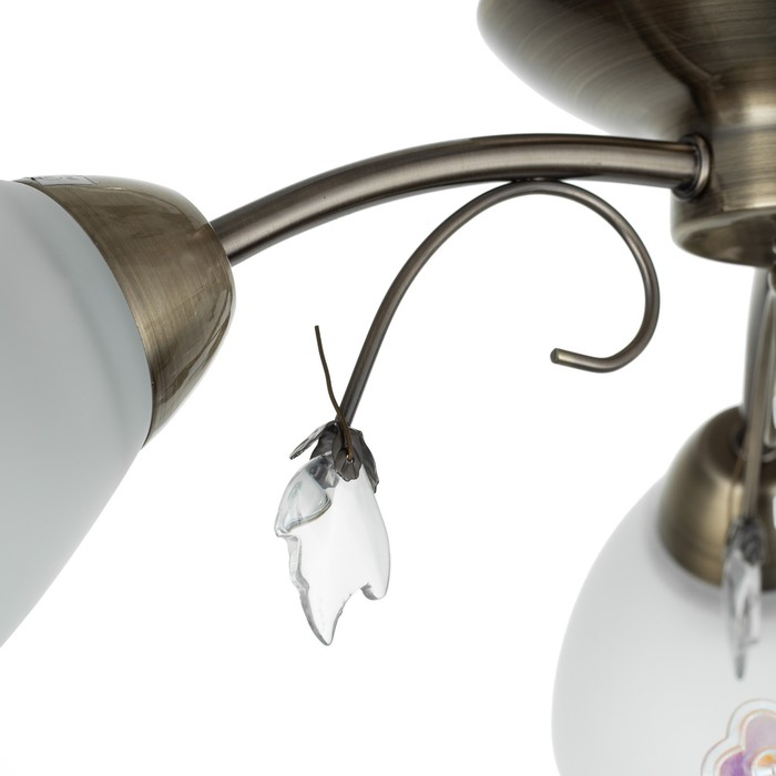 Люстра Люстра "Оливия" 3x40Вт E27 бронза 45х43х20 см