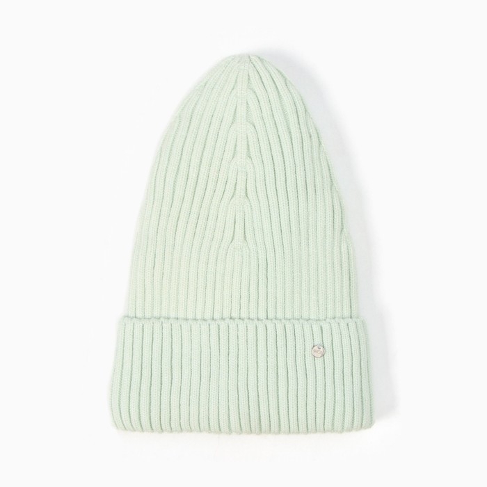 Шапка детская, цвет мята, размер 52-54 Шапка детская, цвет мята, размер 52-54