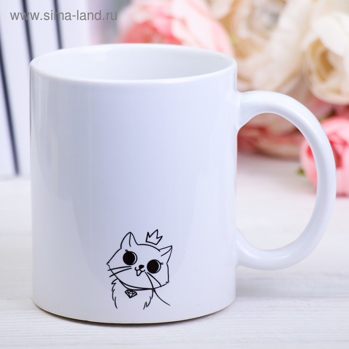 Кружка с сублимацией «Котики», 300 мл Кружка с сублимацией «Котики», 300 мл