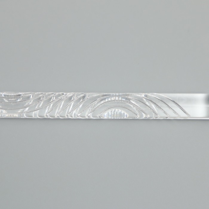 Скалка для творчества акрил  Скалка для творчества акрил "Павлиний глаз" 16х1 см