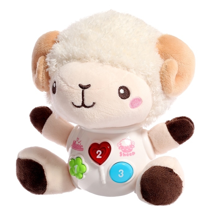 Музыкальная игрушка «Любимый дружок: Барашек», звук, свет Музыкальная игрушка «Любимый дружок: Барашек», звук, свет