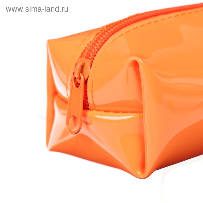Пенал мягкий, 1 отделение, 60 х 195 х 50 мм, объёмный, искусственная кожа, Neon К-721, Оранжевый Пенал мягкий, 1 отделение, 60 х 195 х 50 мм, объёмный, искусственная кожа, Neon К-721, Оранжевый