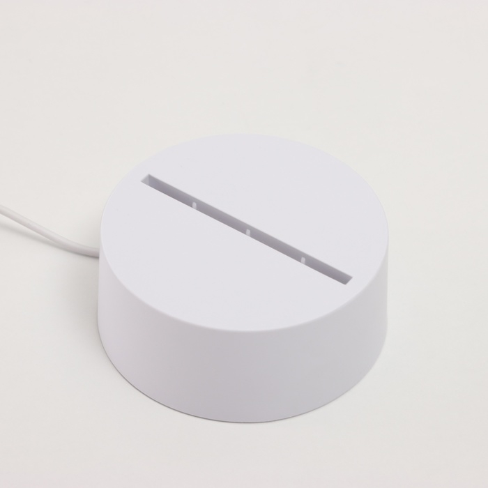 Основание для 3Д светильника 6LED 4000К провод 80см Основание для 3Д светильника 6LED 4000К провод 80см