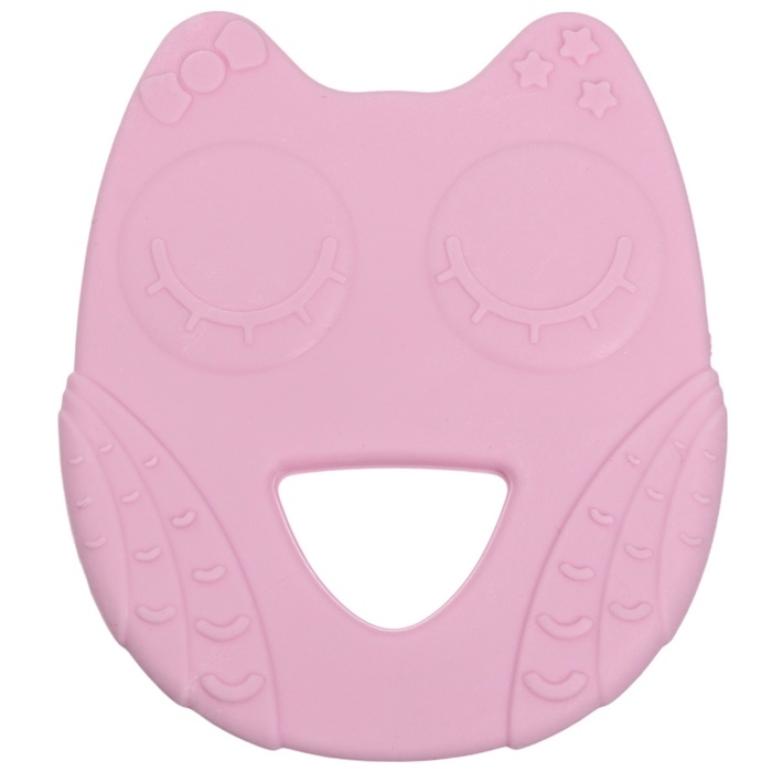 Набор прорезывателей силиконовых «Грызунки», с погремушкой, 3 шт., Крошка Я