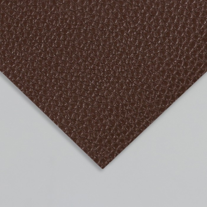 Лист для творчества иск.кожа Лист для творчества иск.кожа "Рисунок Личи" кофе лист 33х20 см толщина 1 мм