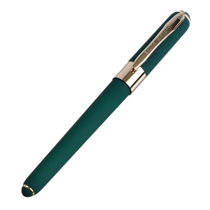 Ручка шариковая, 0.5 мм, Bruno Visconti MONACO, стержень синий, корпус зелёный, в футляре Ручка шариковая, 0.5 мм, Bruno Visconti MONACO, стержень синий, корпус зелёный, в футляре