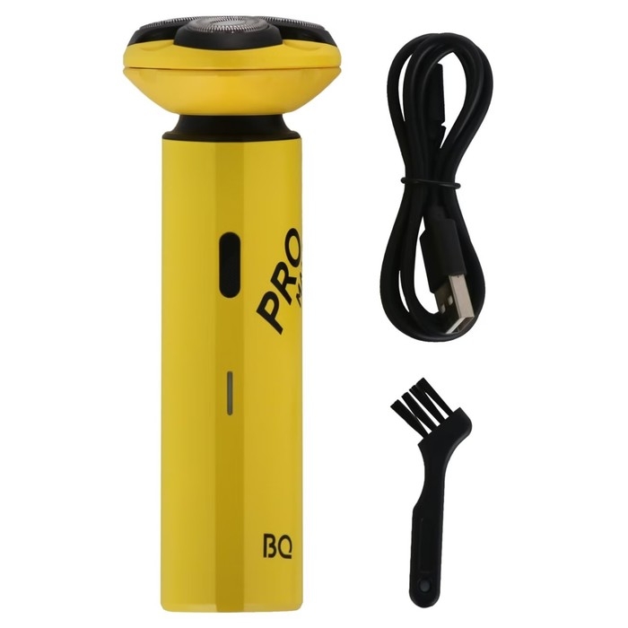 Электробритва BQ SV2005, 5 Вт, роторная, 3 головки, сухое/влажное бритьё, от АКБ, жёлтая Электробритва BQ SV2005, 5 Вт, роторная, 3 головки, сухое/влажное бритьё, от АКБ, жёлтая