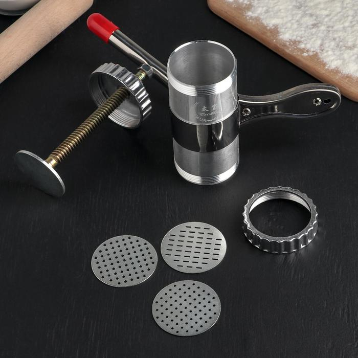 Лапшерезка, 3 насадки, 18×18× 6 см Лапшерезка, 3 насадки, 18×18× 6 см