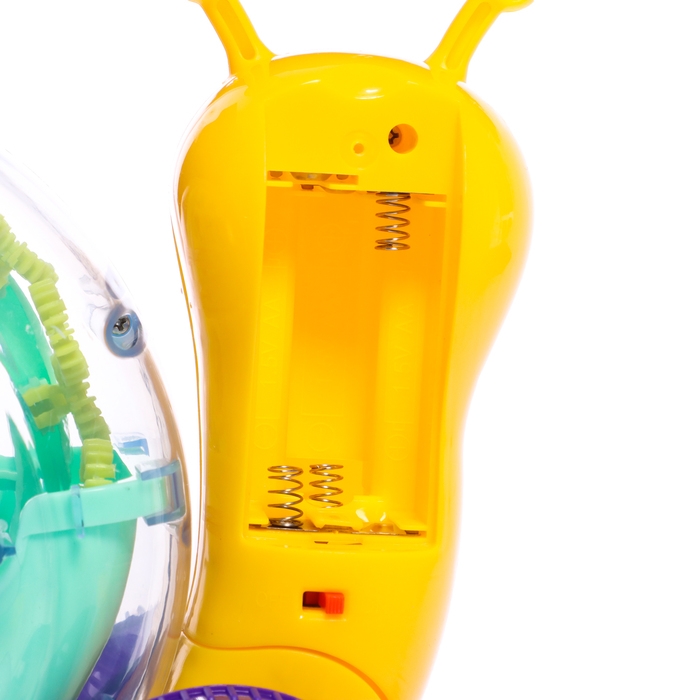 Каталка-генератор мыльных пузырей «Улитка», на палке Каталка-генератор мыльных пузырей «Улитка», на палке