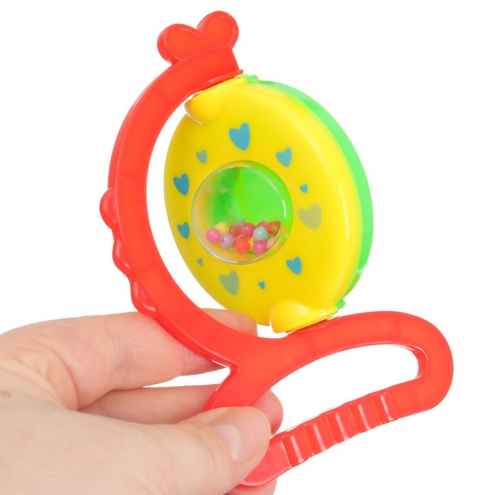 Набор погремушек «Маленькие радости», 3 шт, цвет МИКС, Крошка Набор погремушек «Маленькие радости», 3 шт, цвет МИКС, Крошка