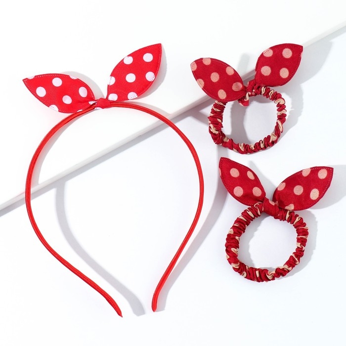 Резинки и ободок на подложке «Девочка-мур, девочка-мяу» Резинки и ободок на подложке «Девочка-мур, девочка-мяу»