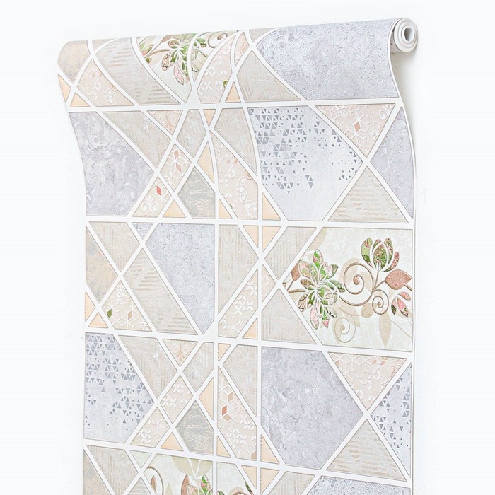 Обои бумажные влагостойкие, Коллаж 1307-8, 0,53х10,05м Обои бумажные влагостойкие, Коллаж 1307-8, 0,53х10,05м